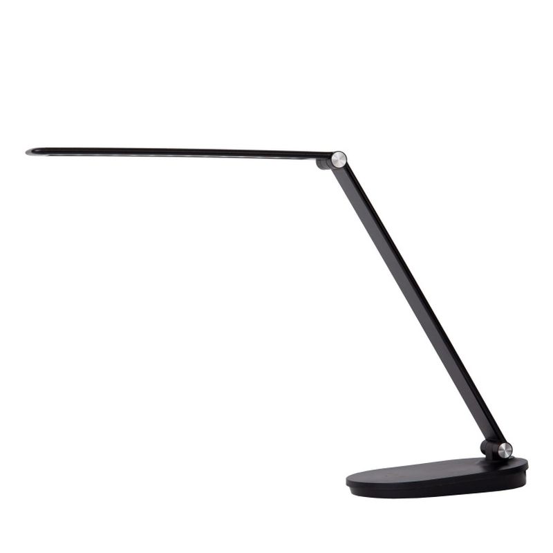 Lucide ALDWIN - Stolná lampa - LED Dim. - 1x8W 2700K/6500K - 3 StepDim - Čierny